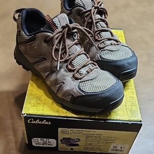 Cabela's Men's 360 Waterproof Low Hiking Shoes - Brown